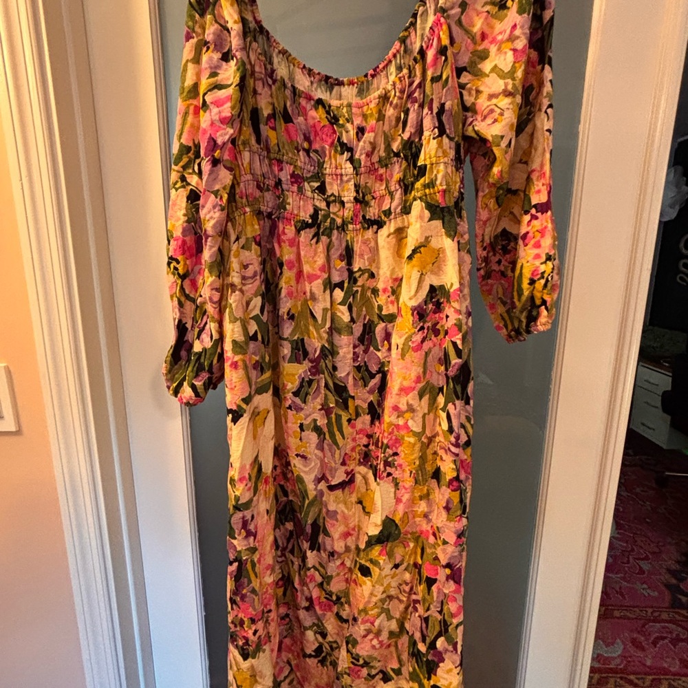 H&M Floral Maxi Dress - Multicolor - Picture 4 of 4